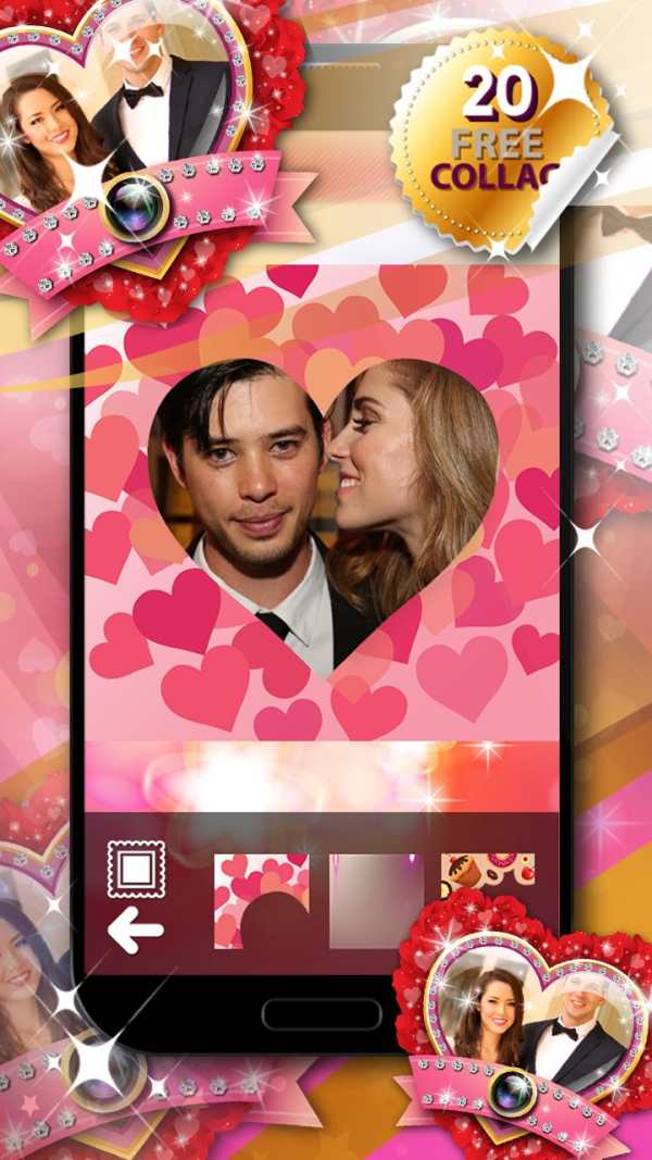 Love Frames Photo Collage screenshot 1