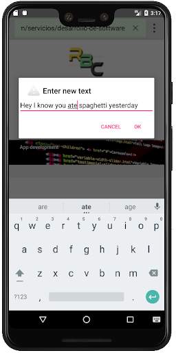 Edit a webpage - Momo Pro screenshot 2