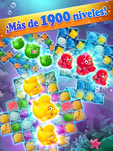 Mermaid-puzzle match-3 tesoros screenshot 17