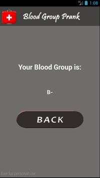 Blood Group Scanner Prank screenshot 2