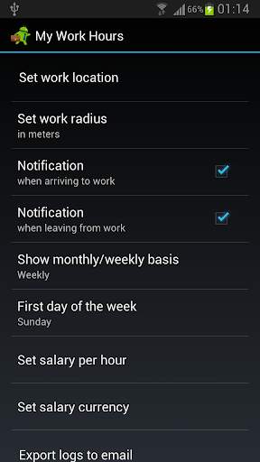 My Work Hours screenshot 4