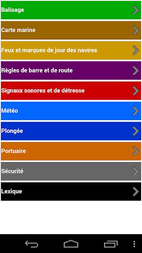 Permis Côtier screenshot 1