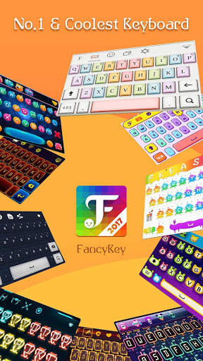 FancyKey Keyboard - Emoji, GIF screenshot 1