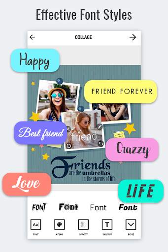 My friend Photo collage maker screenshot 5