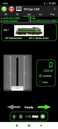 DCCpp Cab screenshot 1