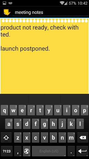 Sync note screenshot 3