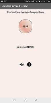 Eavesdropping Device Detector - Bug Sweeper screenshot 3