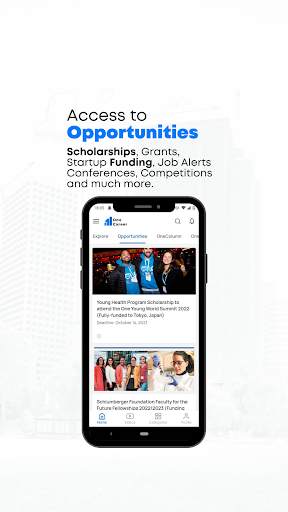 OneCareer App Scholarships Funding Courses Travel screenshot 2