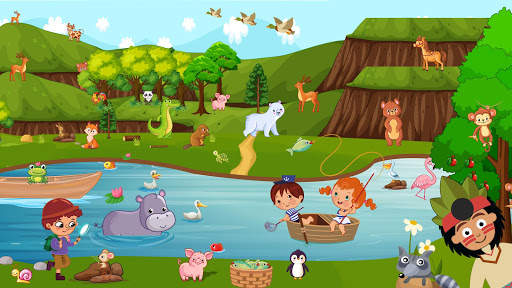 Pretend Forest Life: Explore Wilderness Games screenshot 2