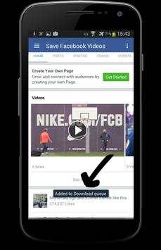 Save Facebook Videos screenshot 5