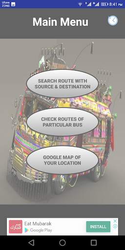Karachi Bus Route Locator screenshot 8