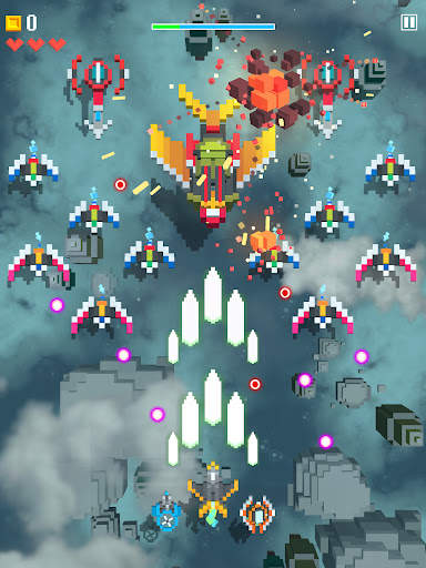 Sky Wings: Pixel Fighter 3D screenshot 13