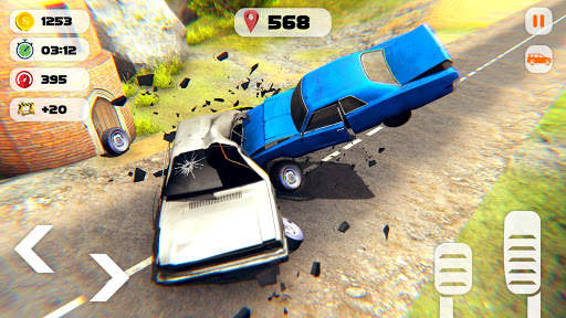 Car Crash Beam Drive: Crazy Jump 3D screenshot 2