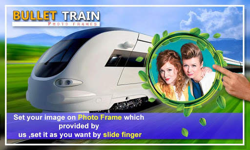 Bullet Train Dual Photo Frames screenshot 2