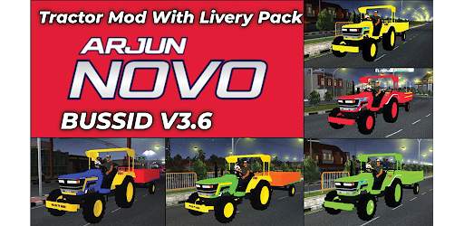 Mod Bussid Tracktor 2023 screenshot 1