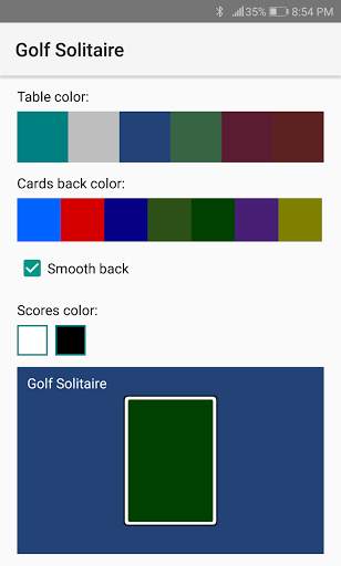Golf Solitaire screenshot 6