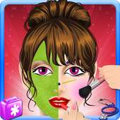 doctor makeup dress up games logo