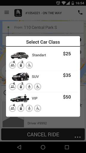 New Bell Car and Limo Service स्क्रीनशॉट 5