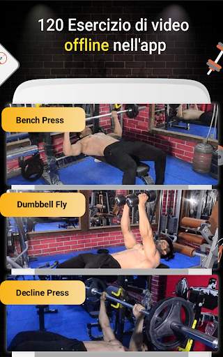 Allenamento Pro Gym (Allenamenti e Fitness) screenshot 4