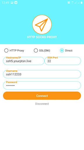 HTTP SOCKS PROXY Tunnel screenshot 4