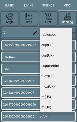 Offline Unit Converter screenshot 3