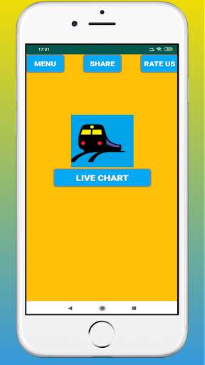 Rail Chart-IRCTC Vacant Seats screenshot 1