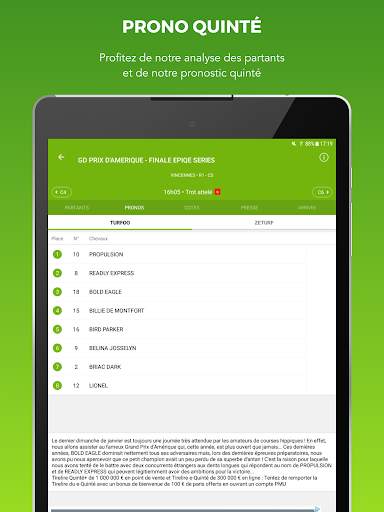 Turf résultats des courses screenshot 10