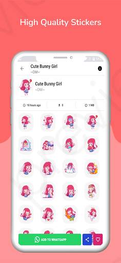 Jeje - Stickers for Whatsapp From Telegram & Maker screenshot 4