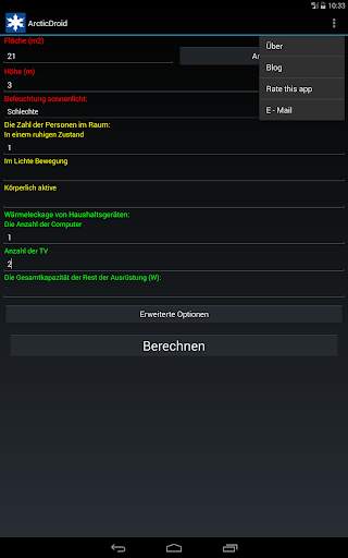 Klimaanlage berechnen BTU screenshot 18
