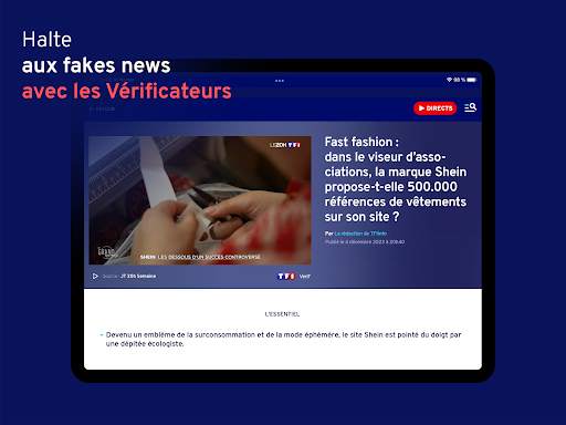 TF1 INFO - LCI : Actualités screenshot 14