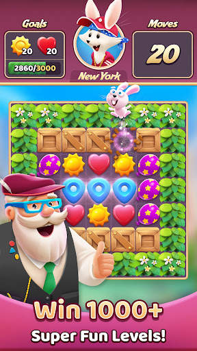Travel Crush: New Puzzle Adventure Match 3 Game screenshot 1