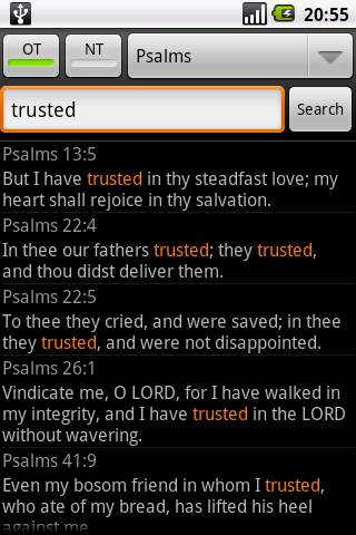 Holy Bible (RSV) screenshot 5