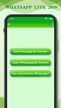 Lite for WhatsApp 2019 screenshot 2