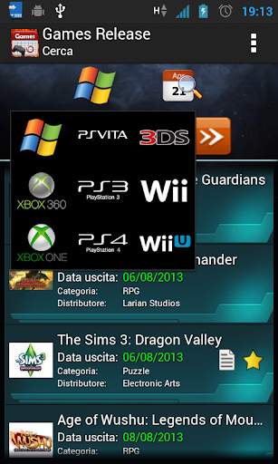 Games Release screenshot 2