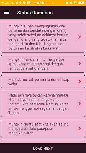 Status Romantis screenshot 4