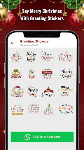 Christmas Stickers - WASticker screenshot 7