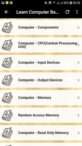Basics of Computer in English скриншот 5