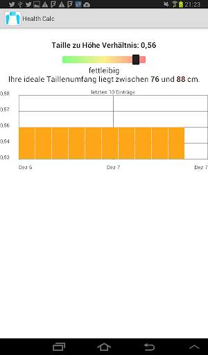 Gesundheit Rechner screenshot 8