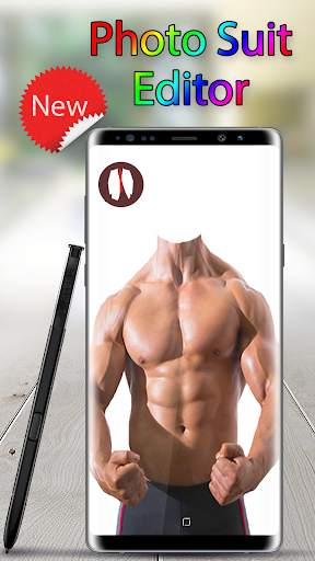 Body Builder Photo Suit Editor 1 تصوير الشاشة