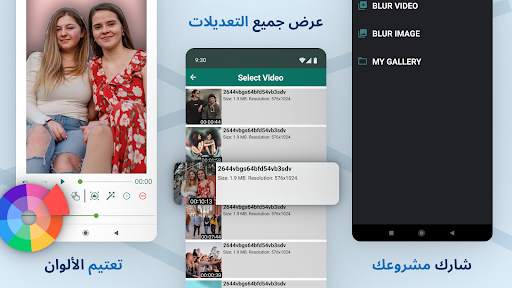 Blur Video & Image 8 تصوير الشاشة