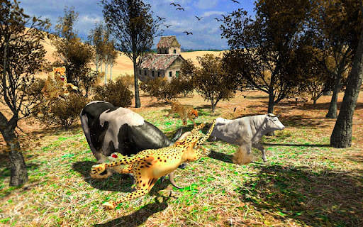 Angry Bull Attack Wild Sim 3d screenshot 4
