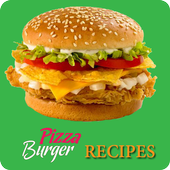 Pizza-Burger Recipes आइकन