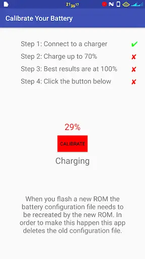 NoAd Battery Calibrator [ROOT] screenshot 2