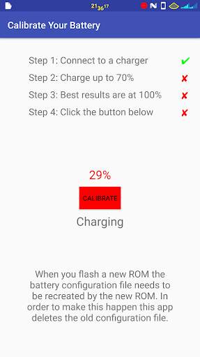 NoAd Battery Calibrator [ROOT] screenshot 2