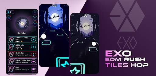 EXO Tiles Hop: KPOP EDM Rush screenshot 8