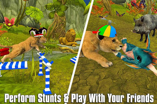The Lion Simulator: Animal Family Game screenshot 5