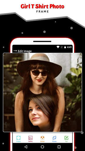 Girl T Shirt Photo Frame screenshot 3