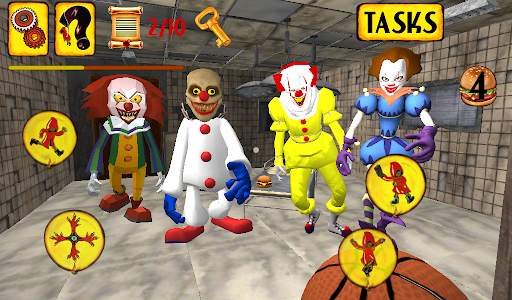 Clown Hospital. Neighbor Escape 3D screenshot 9