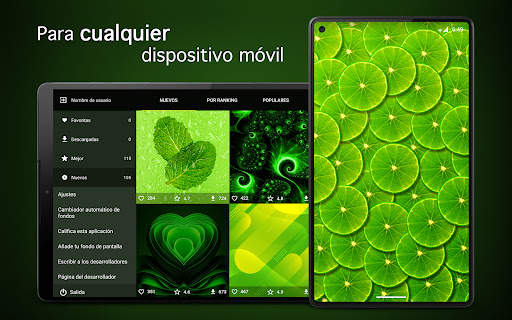 Fondos de pantalla verdes 4K screenshot 6