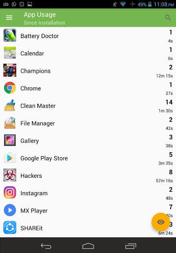addictOmeter Phone Manager screenshot 8